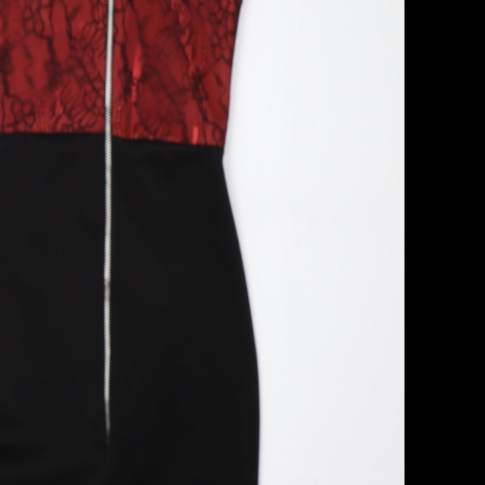 Dolly Diva Womens Black   Bodycon  Size 10