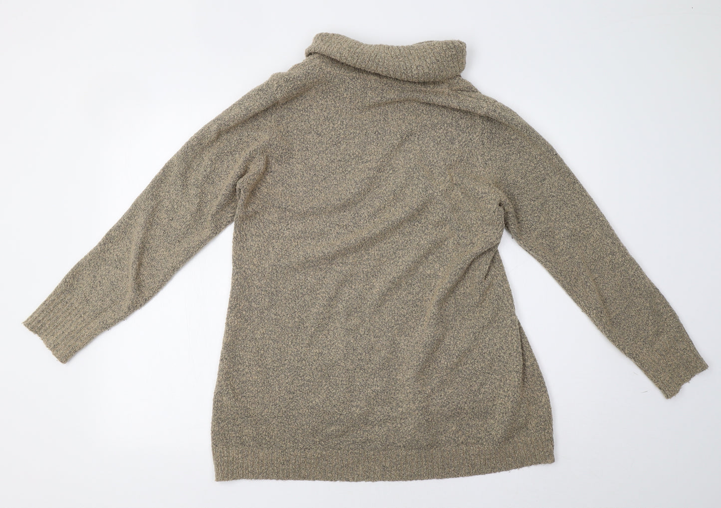 M&Co Womens Beige   Tunic Jumper Size L