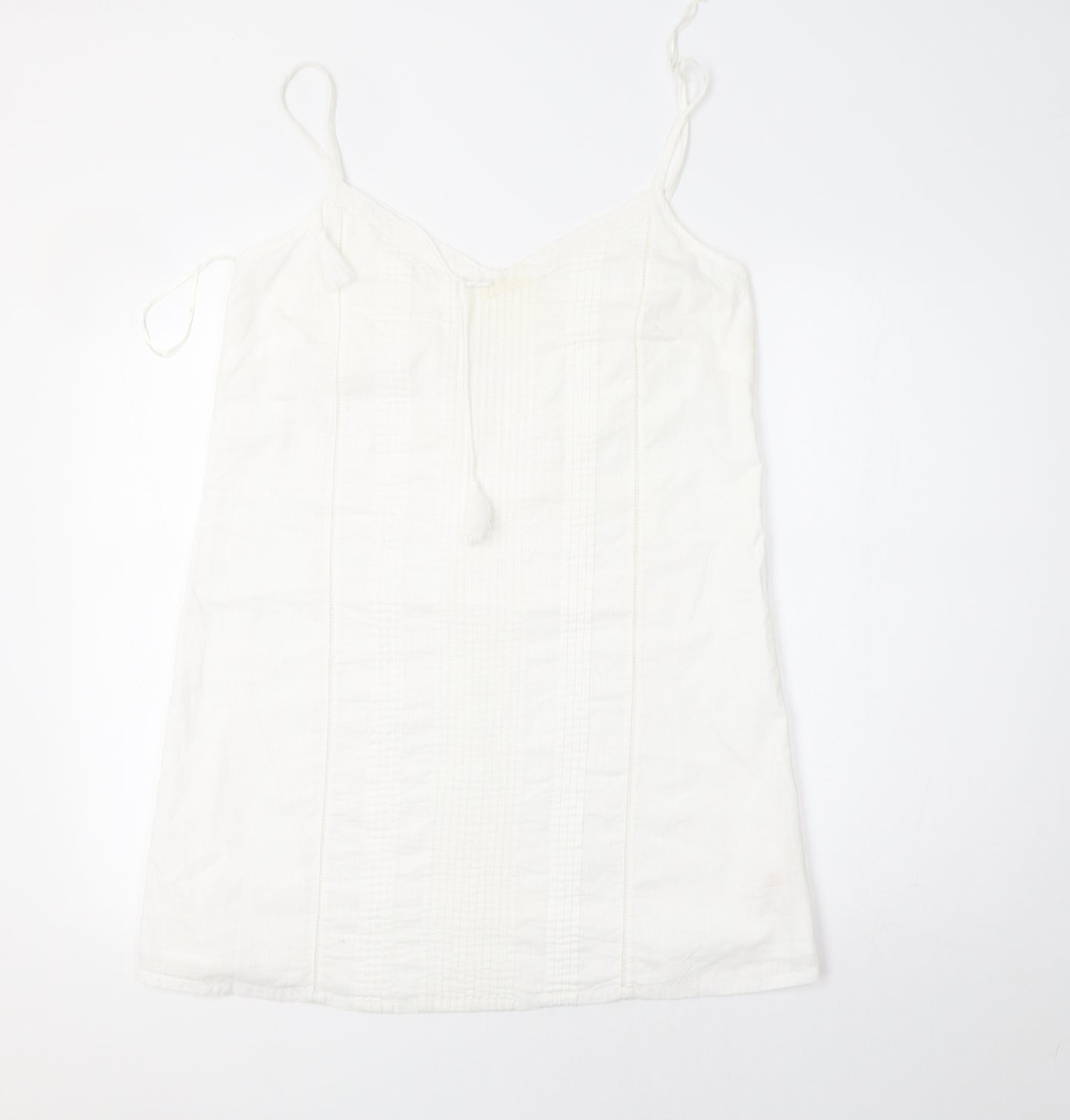F&F Womens White   Camisole Tank Size 14