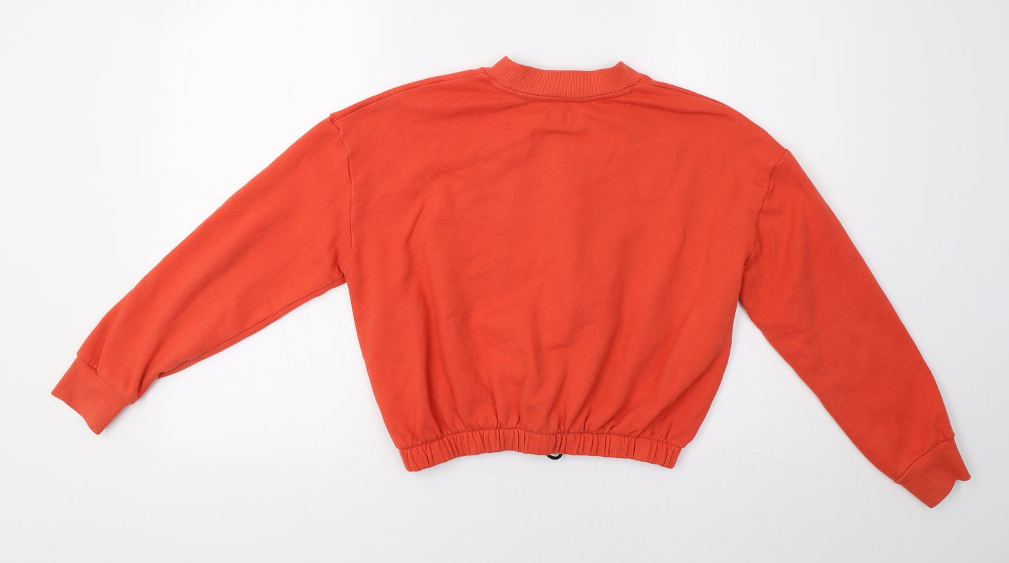 River Island Girls Orange   Pullover Sweatshirt Size 11-12 Years  - Whatever