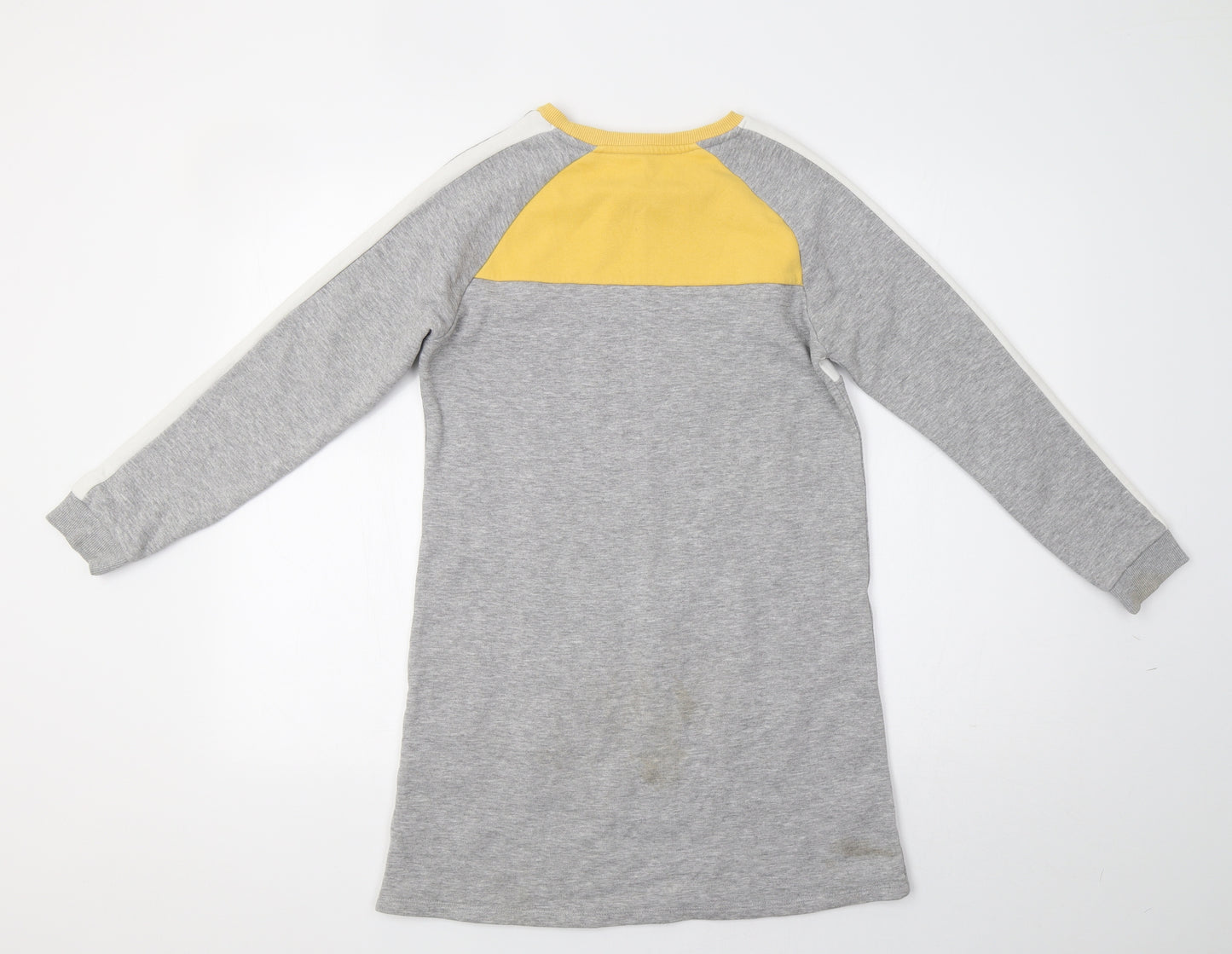 Nutmeg Girls Grey   A-Line  Size 10-11 Years