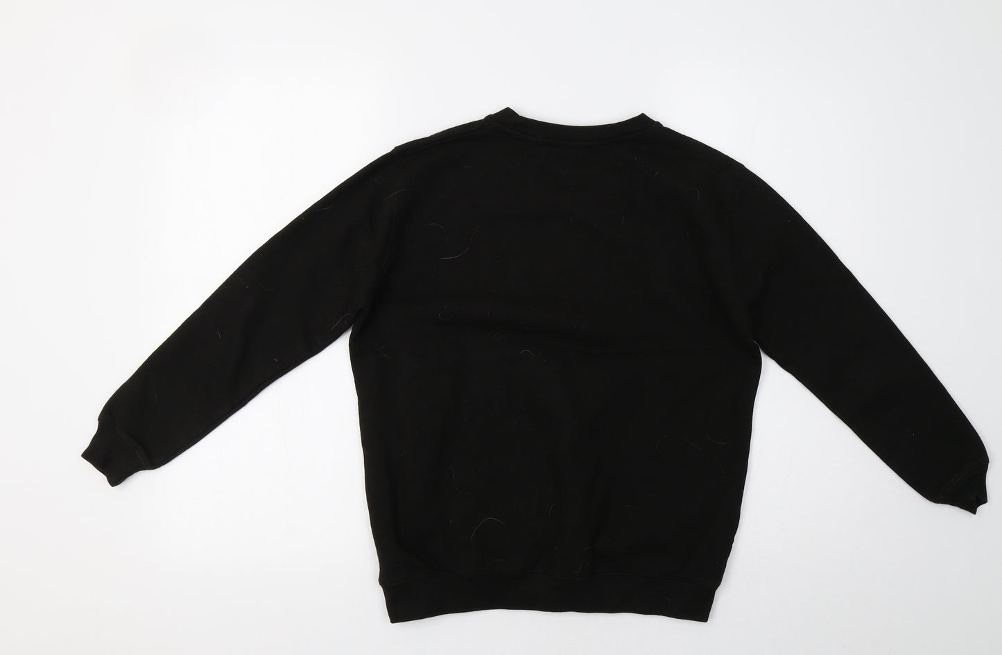Awdis Girls Black   Pullover Sweatshirt Size 12 Years  - Harry Potter