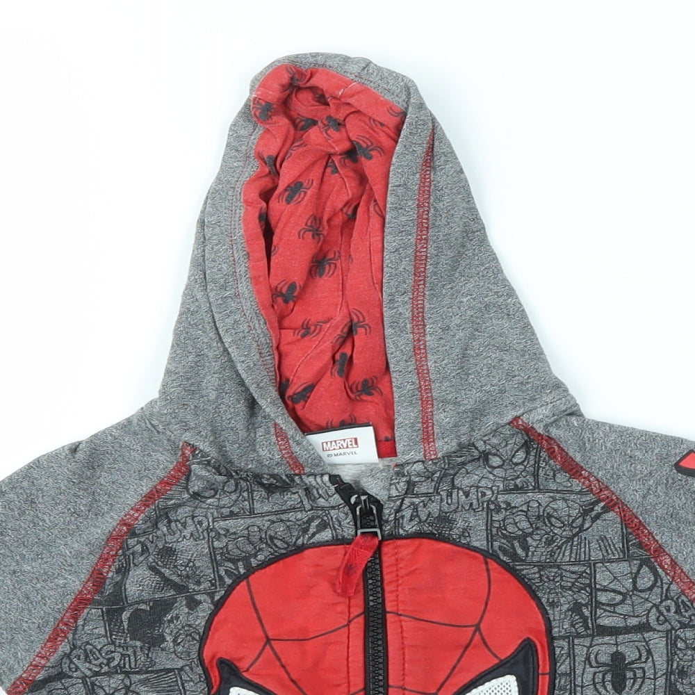 George Boys Multicoloured   Full Zip Hoodie Size 3-4 Years  - Spider Man