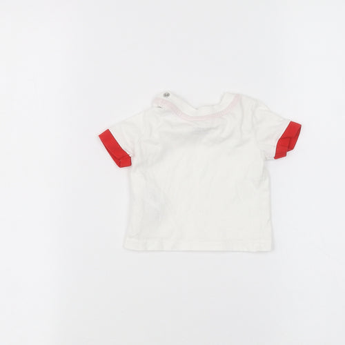 Primark Baby White   Basic T-Shirt Size 0-3 Months