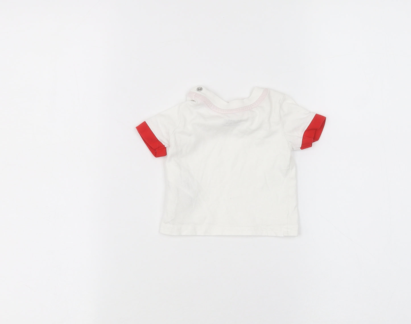 Primark Baby White   Basic T-Shirt Size 0-3 Months