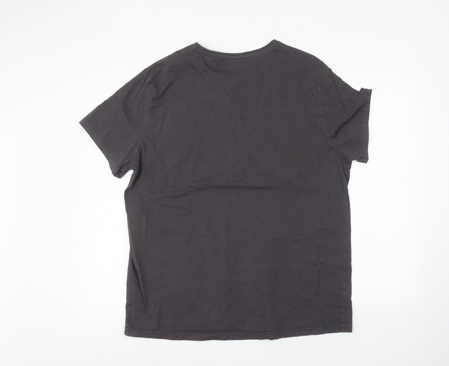 George Mens Black    T-Shirt Size XL