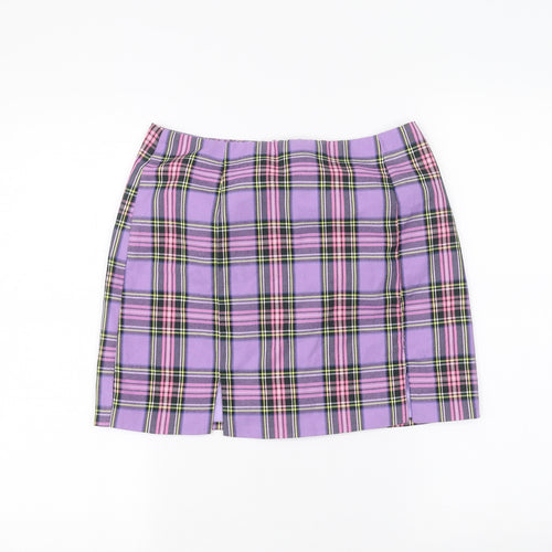 NLW Womens Purple   Mini Skirt Size M