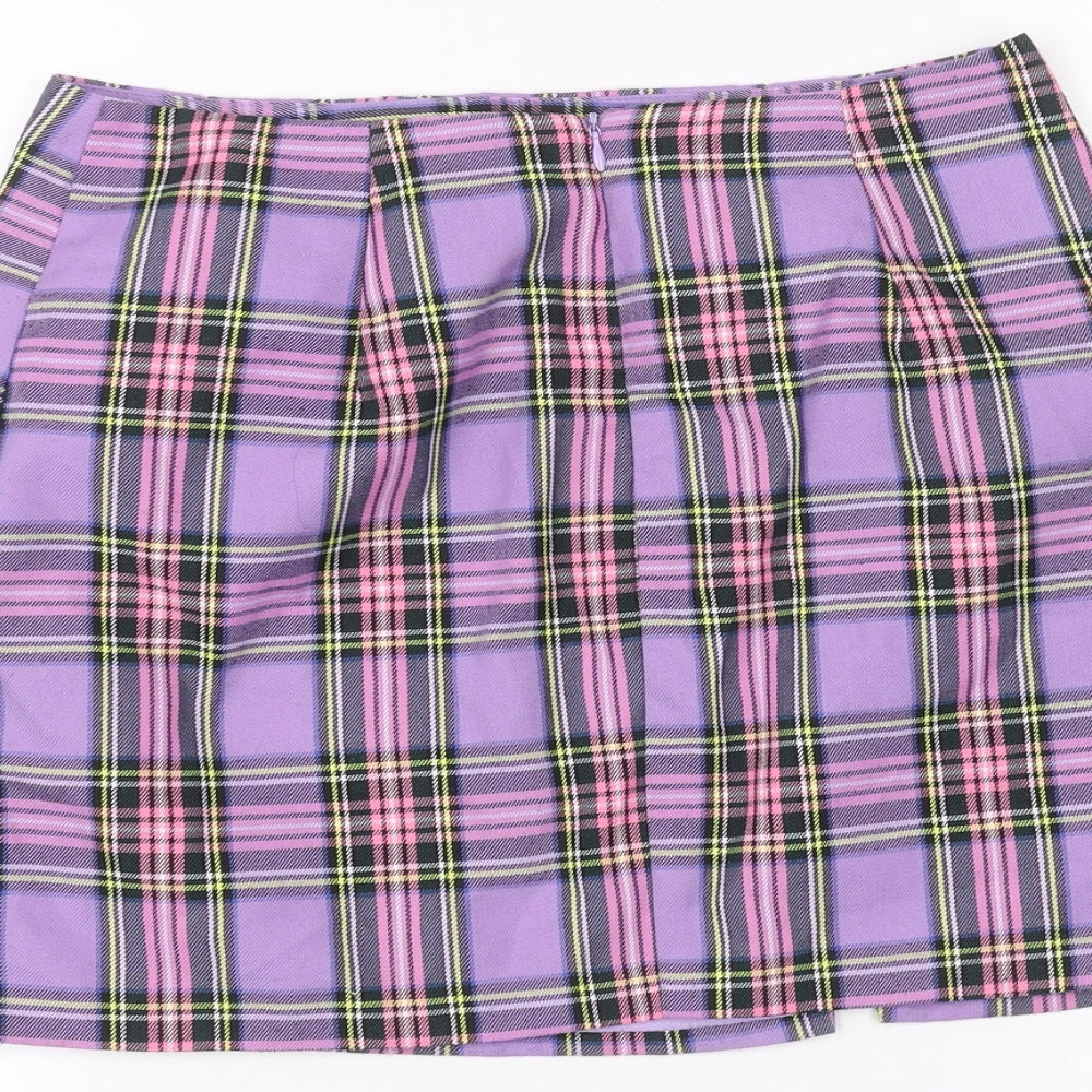 NLW Womens Purple   Mini Skirt Size M