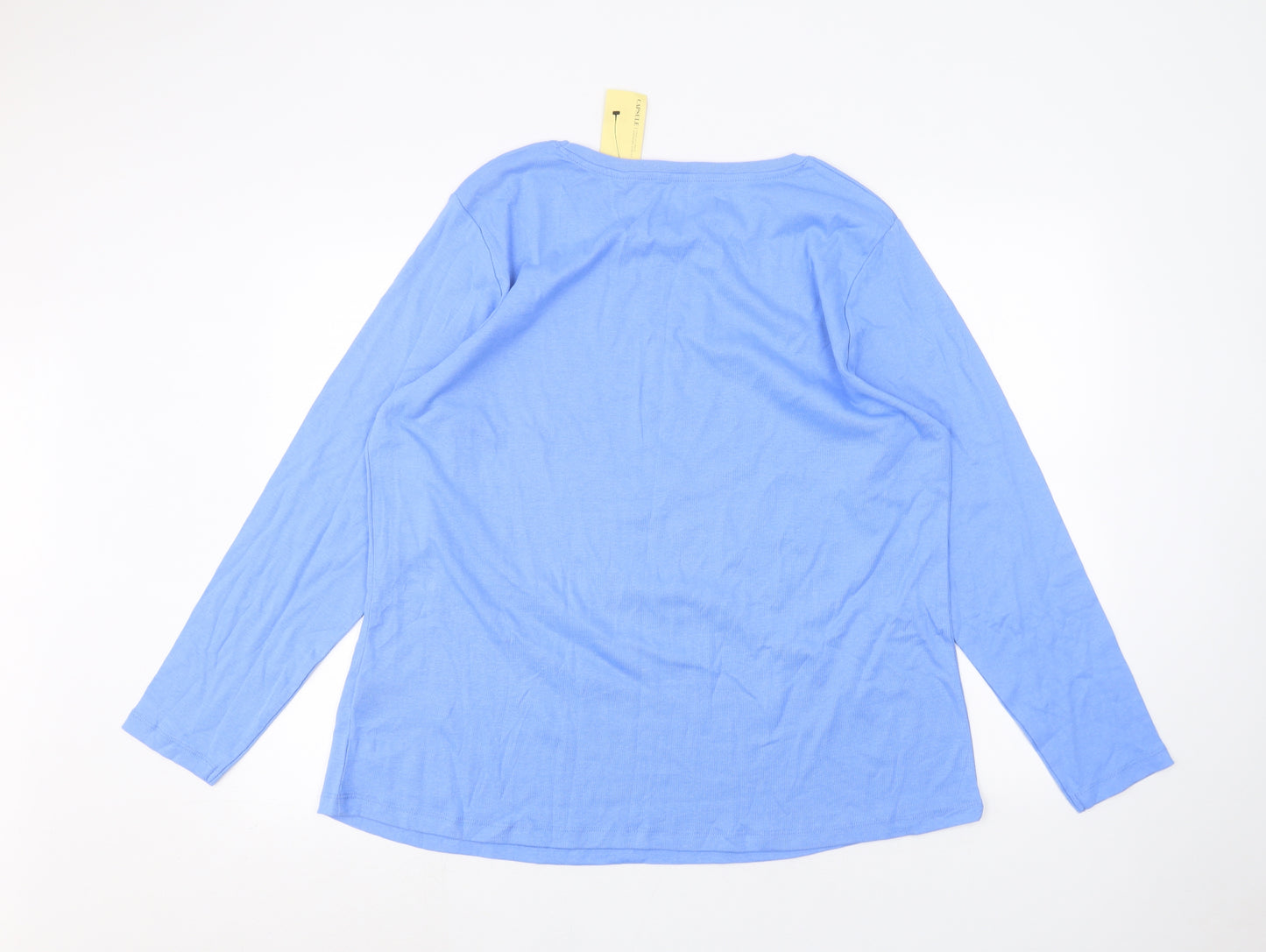 capsule  Womens Blue   Basic T-Shirt Size 26