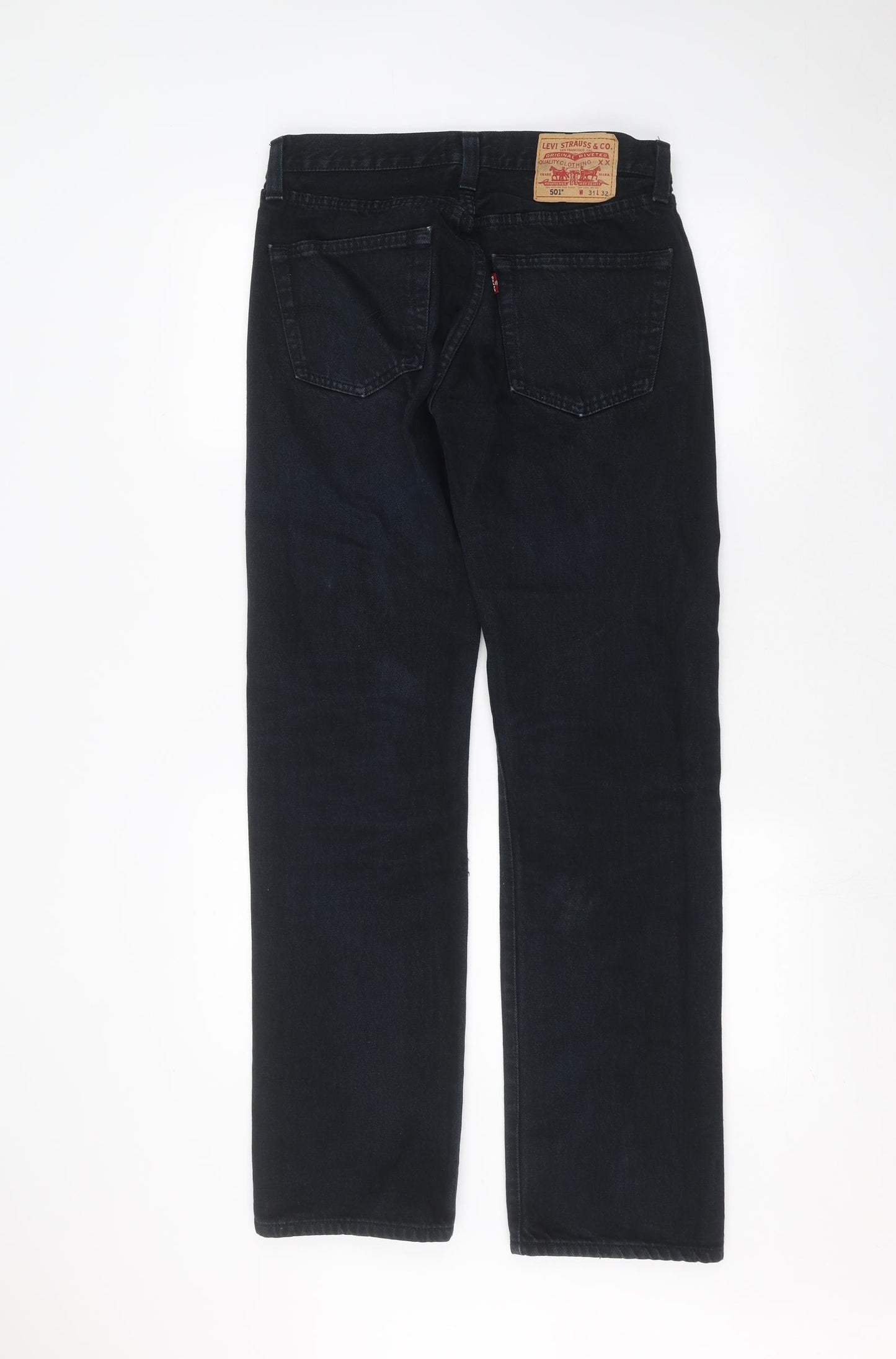 Levi's Mens Black   Straight Jeans Size 31 L32 in
