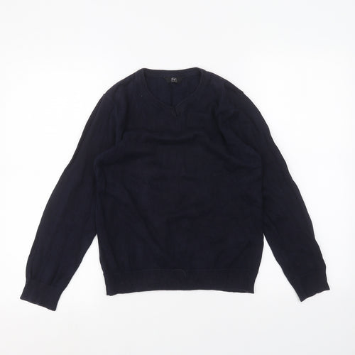 F&F Girls Blue   Basic T-Shirt Size 9-10 Years