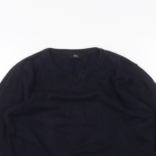F&F Girls Blue   Basic T-Shirt Size 9-10 Years