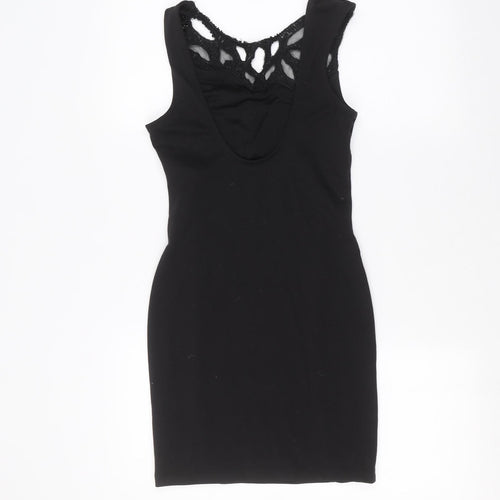 Preworn Womens Black   Pencil Dress  Size 6