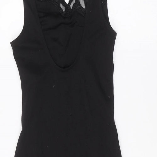Preworn Womens Black   Pencil Dress  Size 6