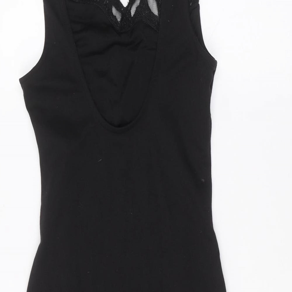 Preworn Womens Black   Pencil Dress  Size 6