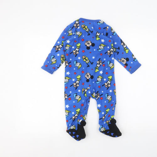 Primark Baby Blue Solid  Babydoll One Piece Size 12-18 Months  - Disney