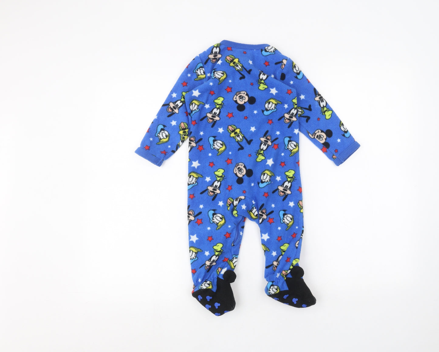 Primark Baby Blue Solid  Babydoll One Piece Size 12-18 Months  - Disney