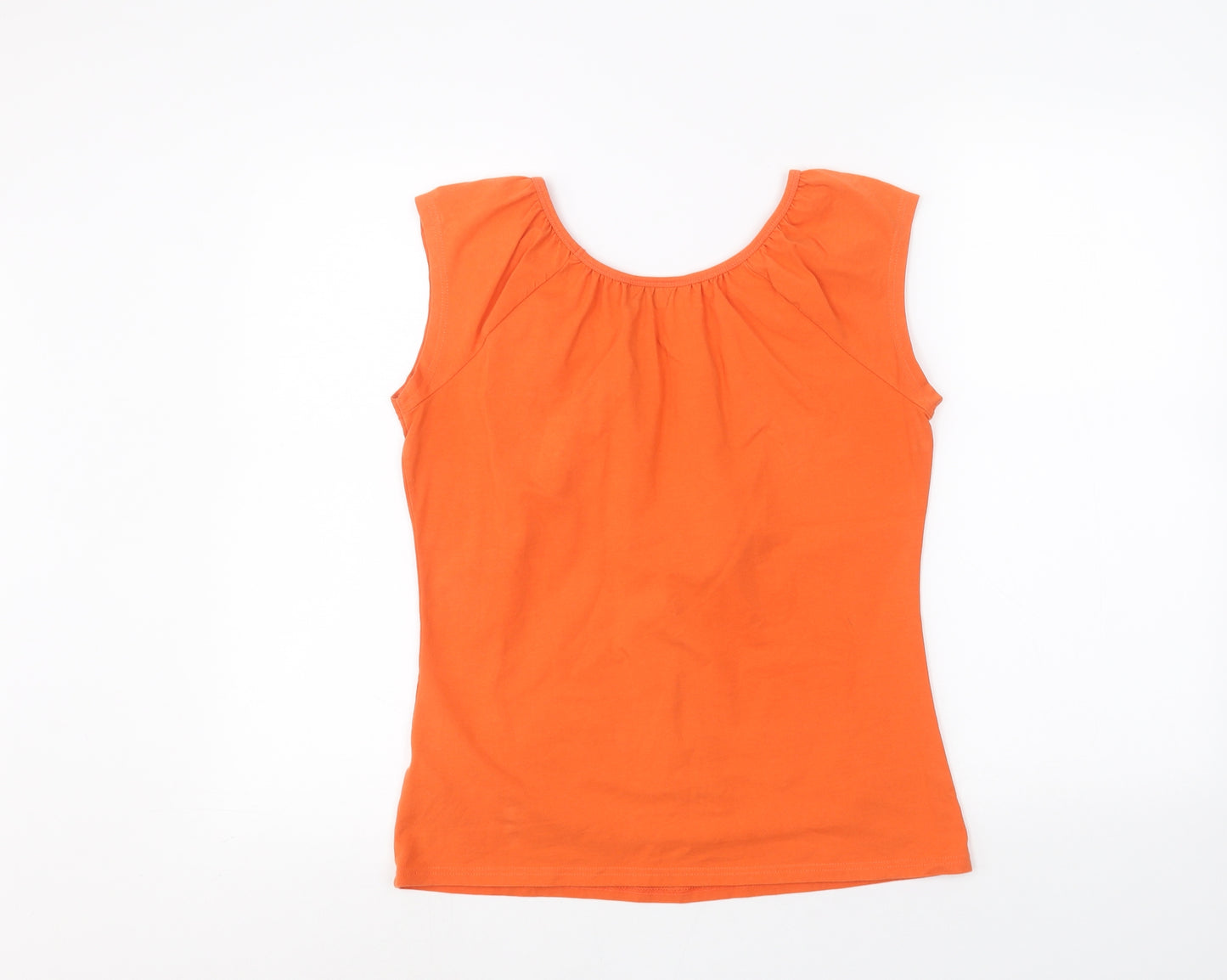 Wallis Womens Orange   Basic T-Shirt Size 12