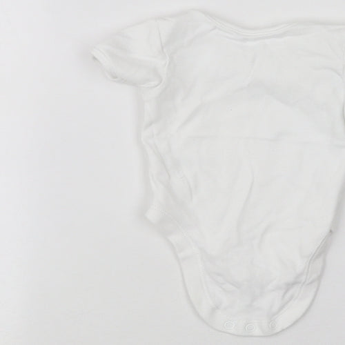 George Baby White   Babygrow One-Piece Size 3-6 Months