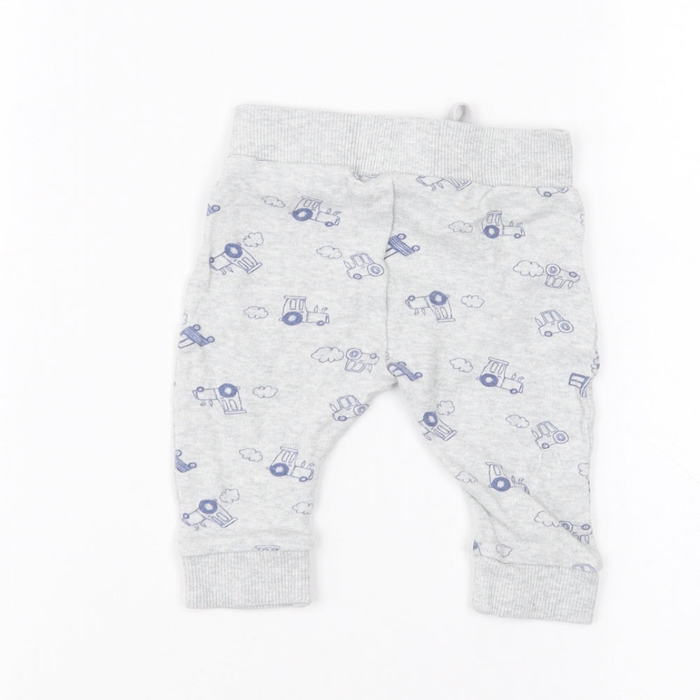 Mothercare Baby Grey   Sweatpants Trousers Size 3-6 Months