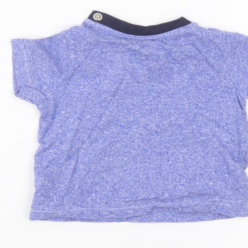 Nutmeg Baby Blue   Basic T-Shirt Size 3-6 Months