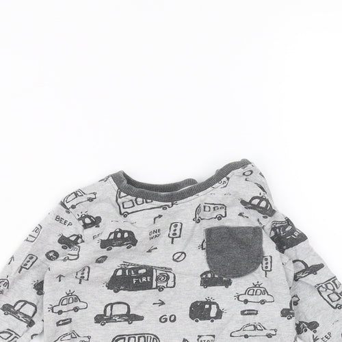 George Baby Grey   Basic T-Shirt Size 3-6 Months
