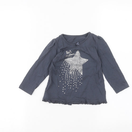 George Baby Blue   Basic T-Shirt Size 12-18 Months