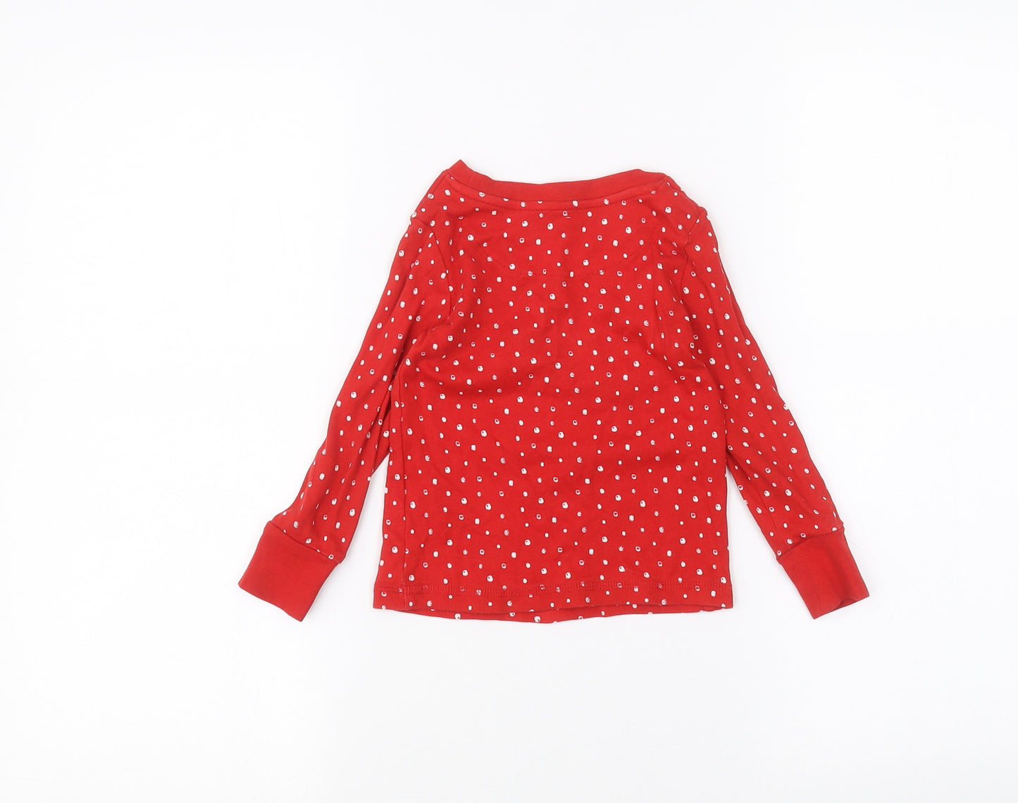 George Baby Red   Basic T-Shirt Size 18-24 Months