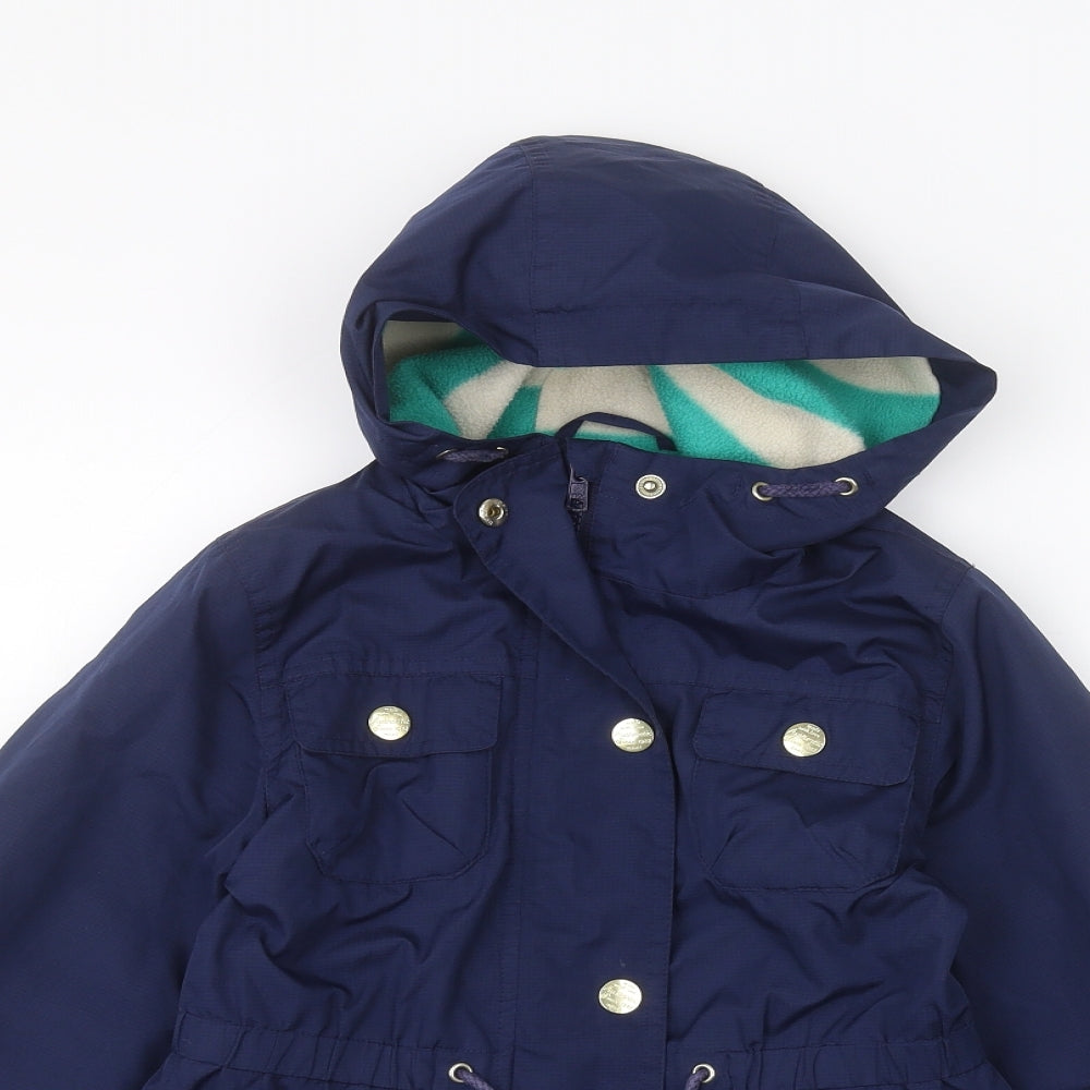 NEXT Girls Blue   Full Zip Hoodie Size 7-8 Years