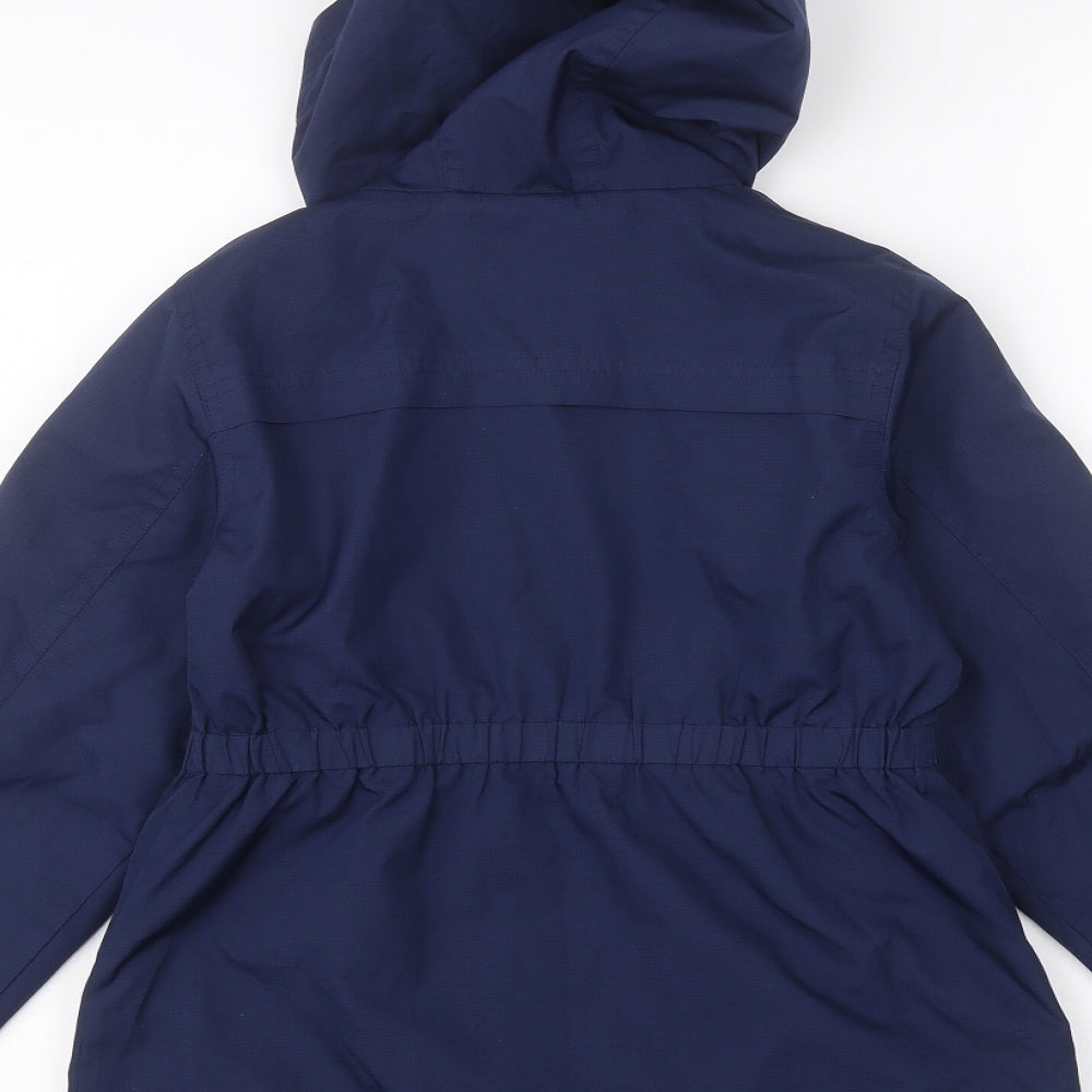 NEXT Girls Blue   Full Zip Hoodie Size 7-8 Years