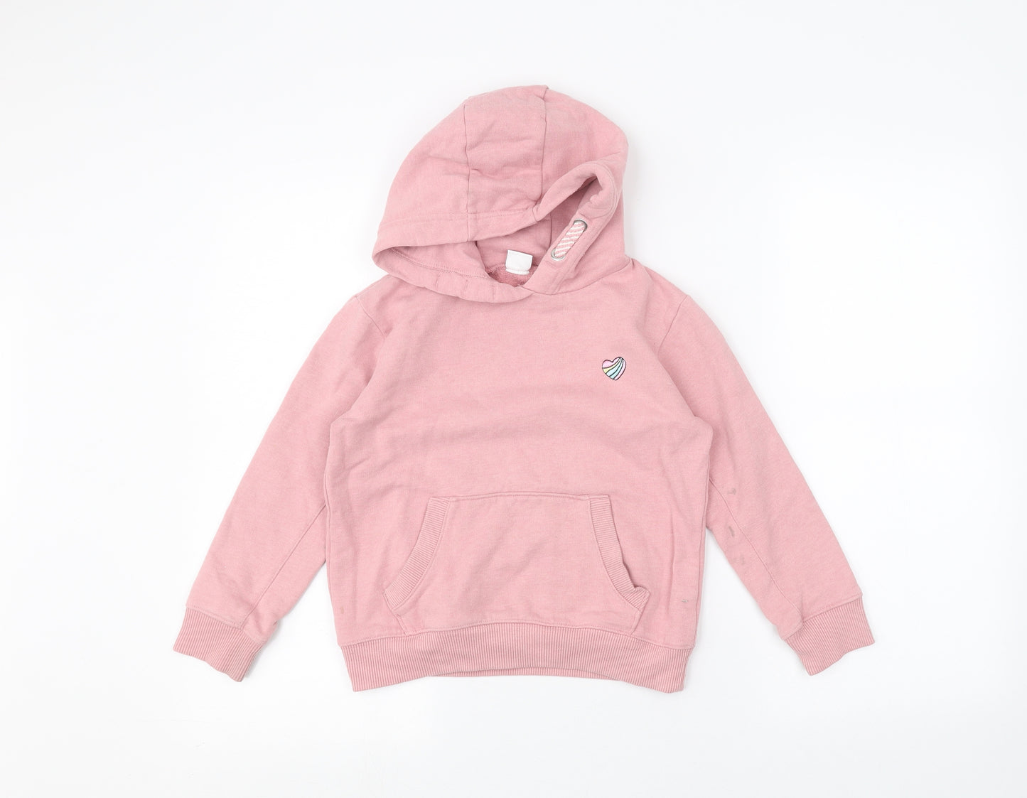 NEXT Girls Pink   Pullover Hoodie Size 7 Years