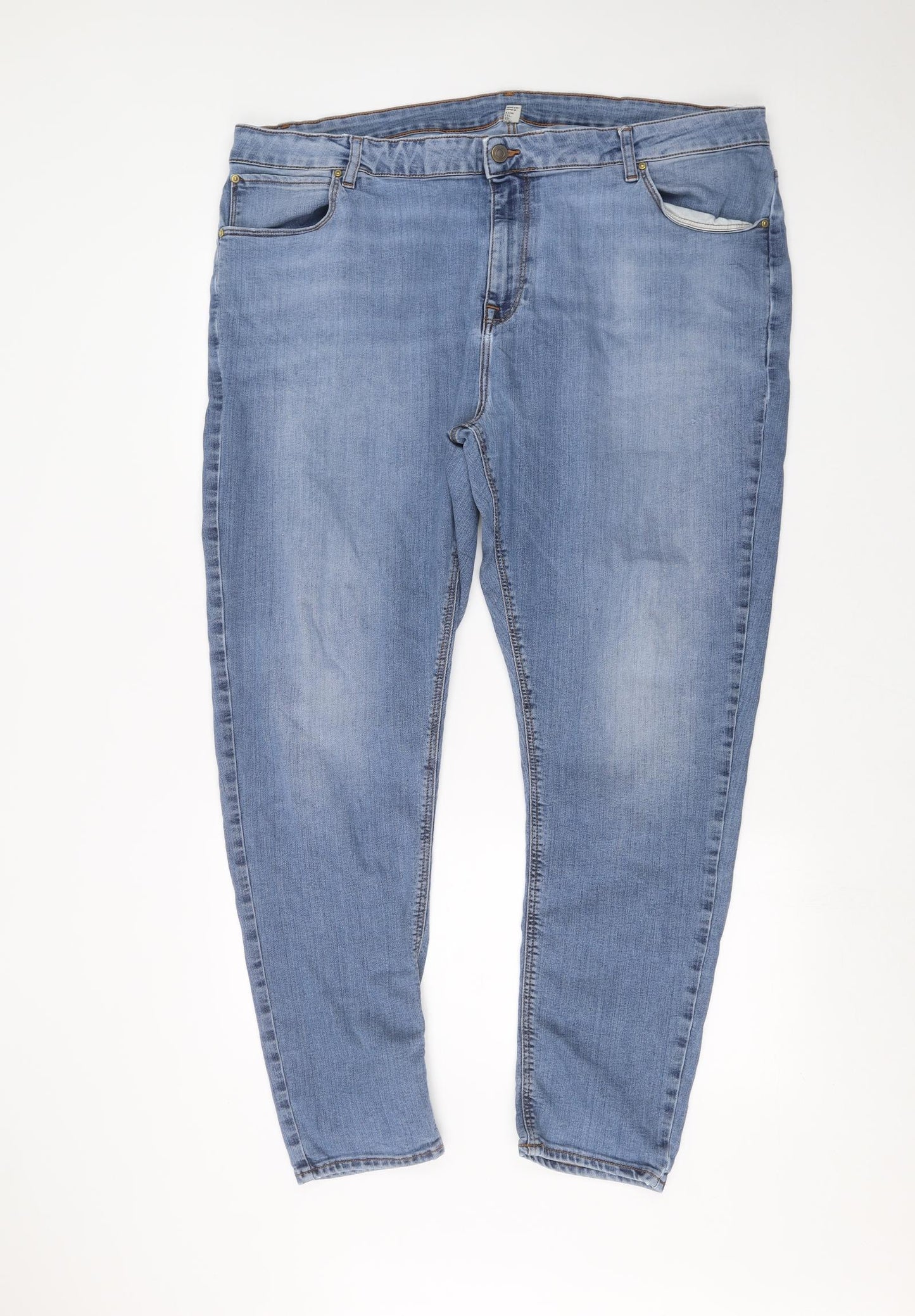 Preworn Mens Blue   Straight Jeans Size 46 in L32 in