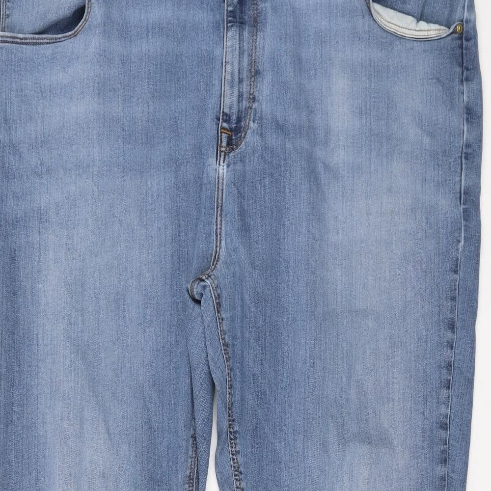 Preworn Mens Blue   Straight Jeans Size 46 in L32 in