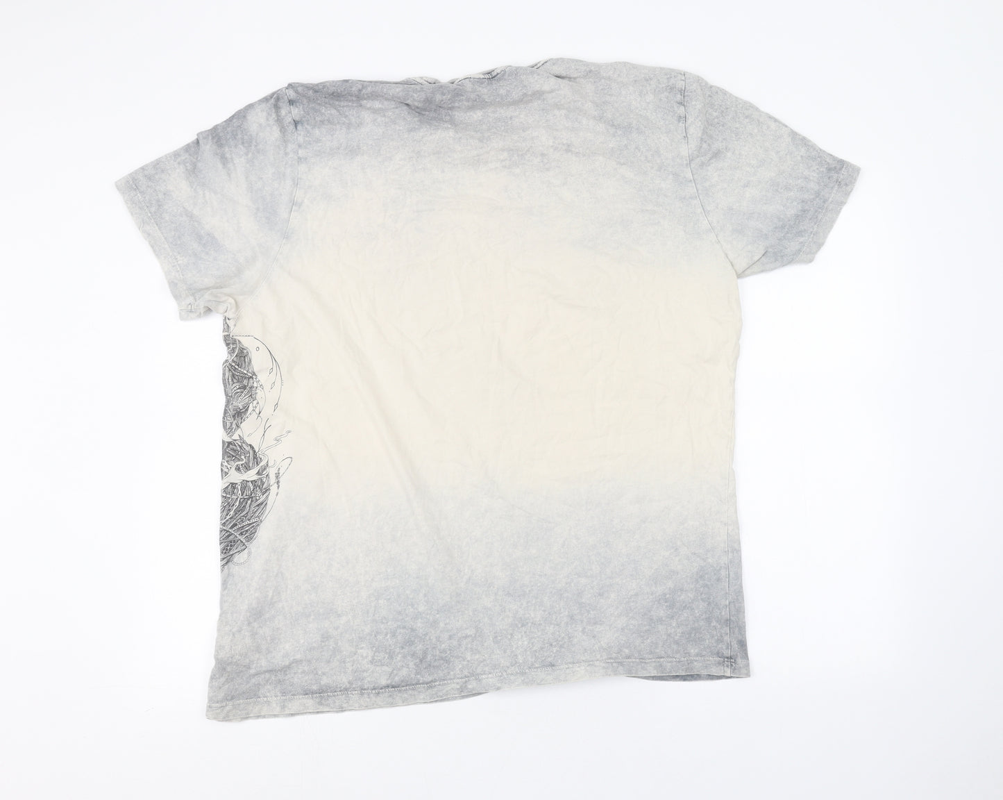NEXT Mens White    T-Shirt Size XL