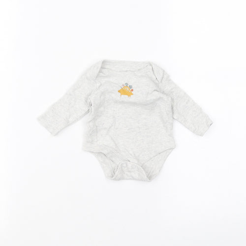 TU Baby White   Babygrow One-Piece Size 0-3 Months