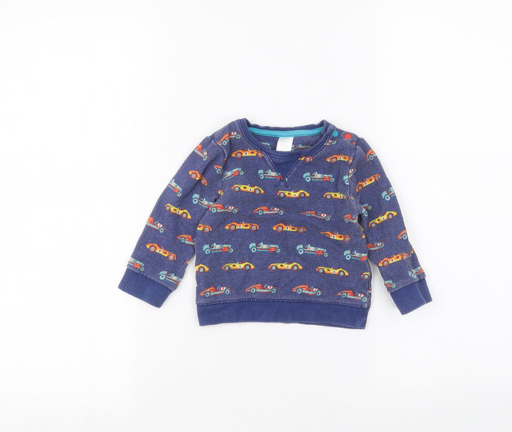 Mini Club Baby Blue   Pullover Jumper Size 6-9 Months