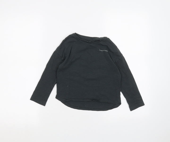 NEXT Girls Green   Basic T-Shirt Size 5 Years