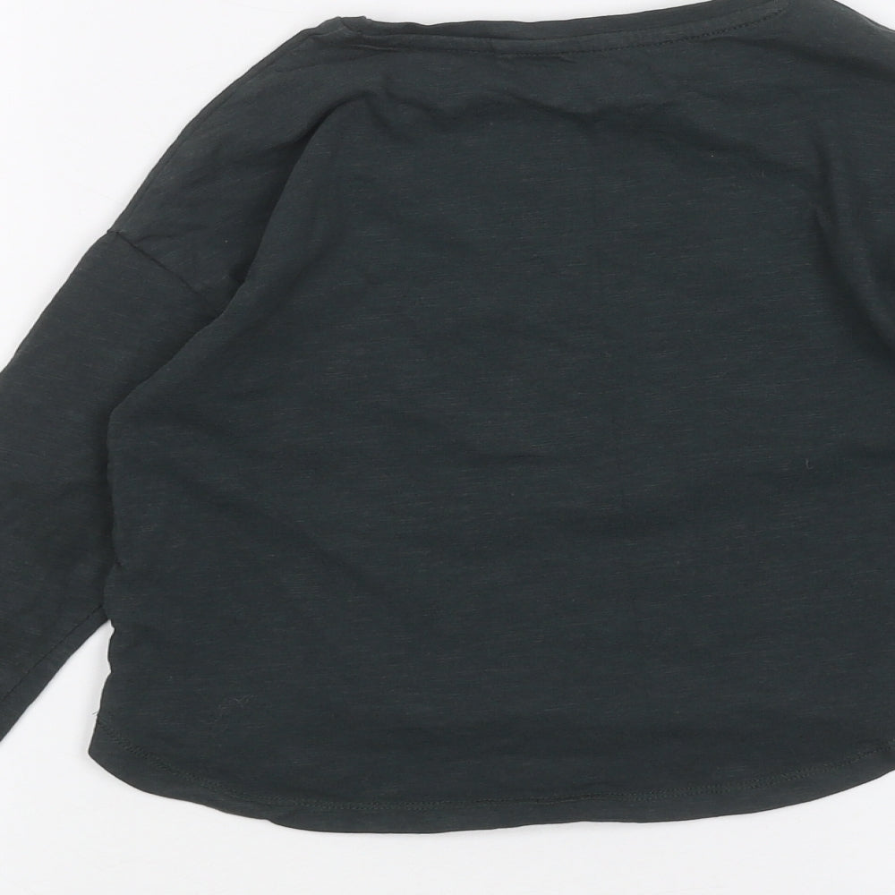NEXT Girls Green   Basic T-Shirt Size 5 Years