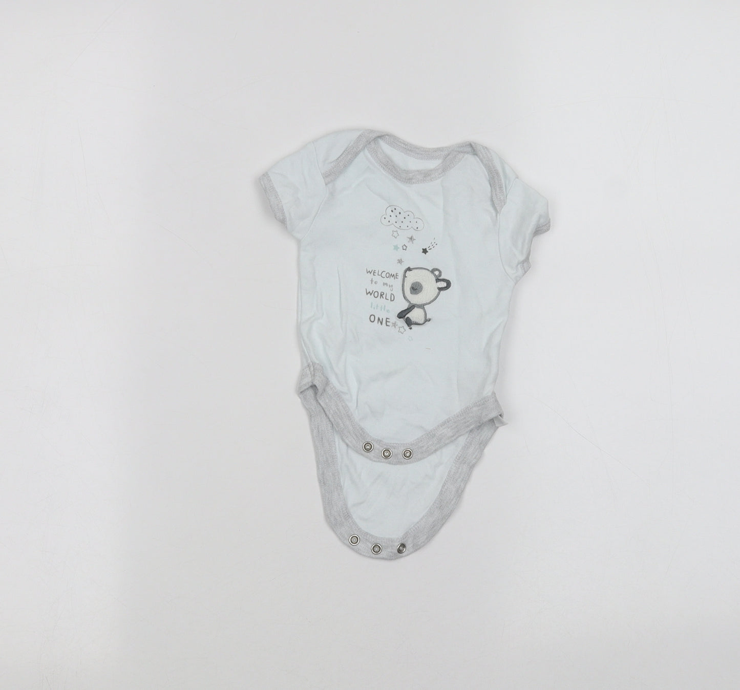 Primark Baby Blue   Babygrow One-Piece Size 0-3 Months
