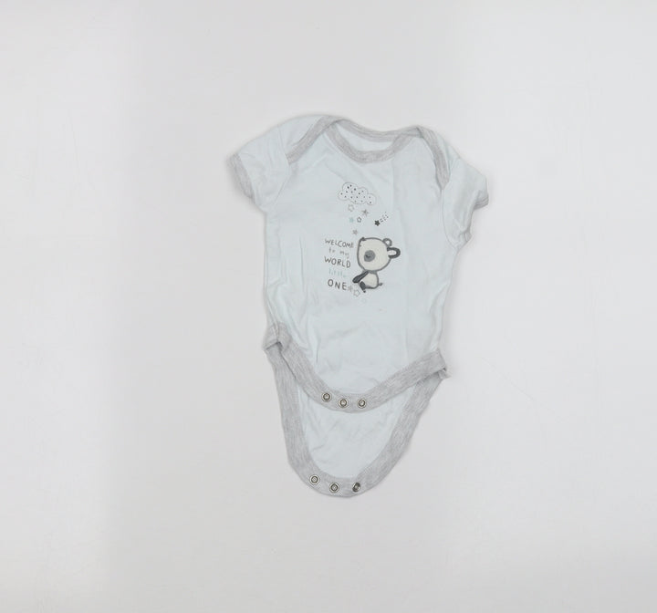 Primark Baby Blue   Babygrow One-Piece Size 0-3 Months