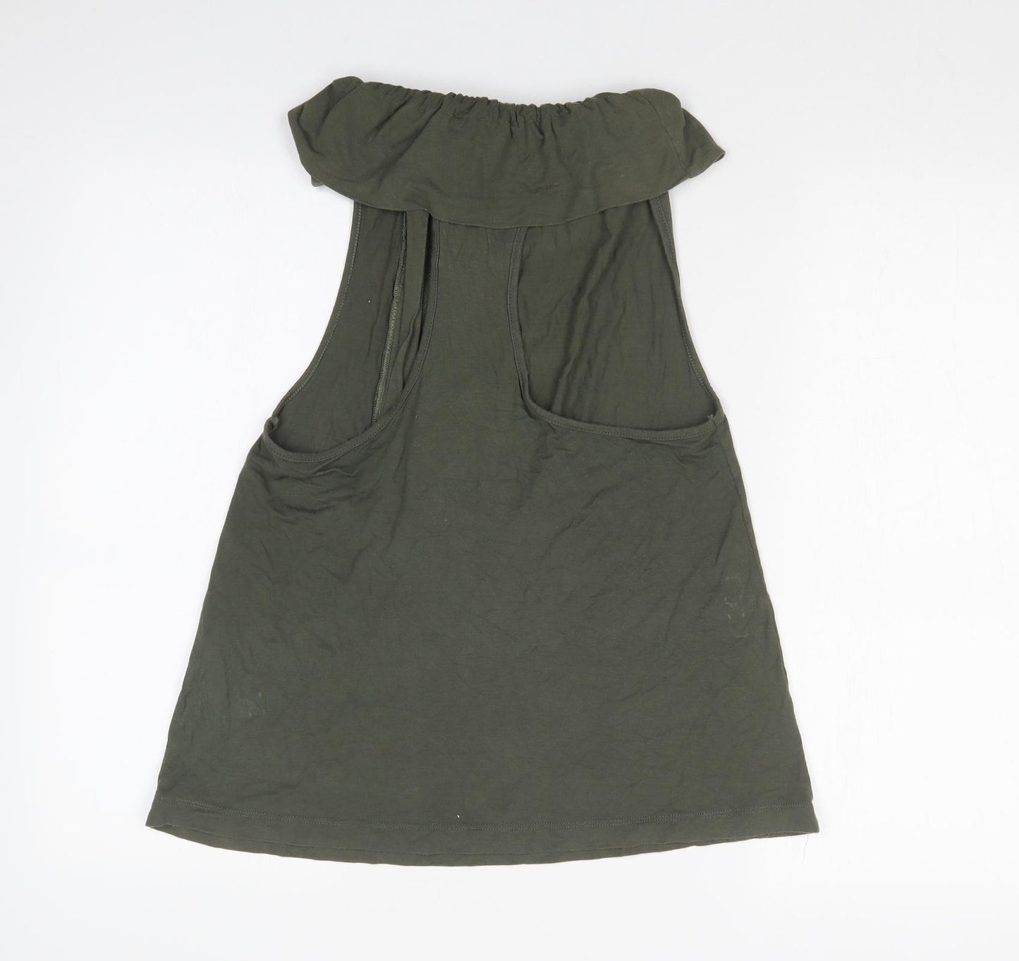 DOCEFLOR Womens Green   Basic T-Shirt Size M