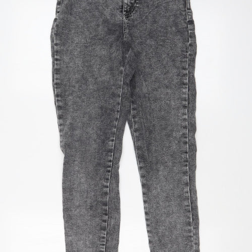 DENIM CO Womens Grey   Skinny Jeans Size 12 L26 in