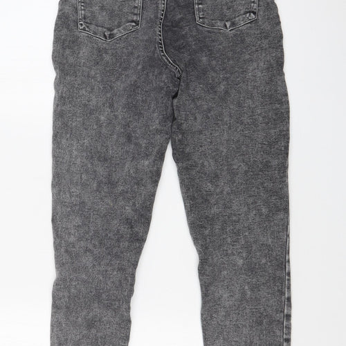 DENIM CO Womens Grey   Skinny Jeans Size 12 L26 in