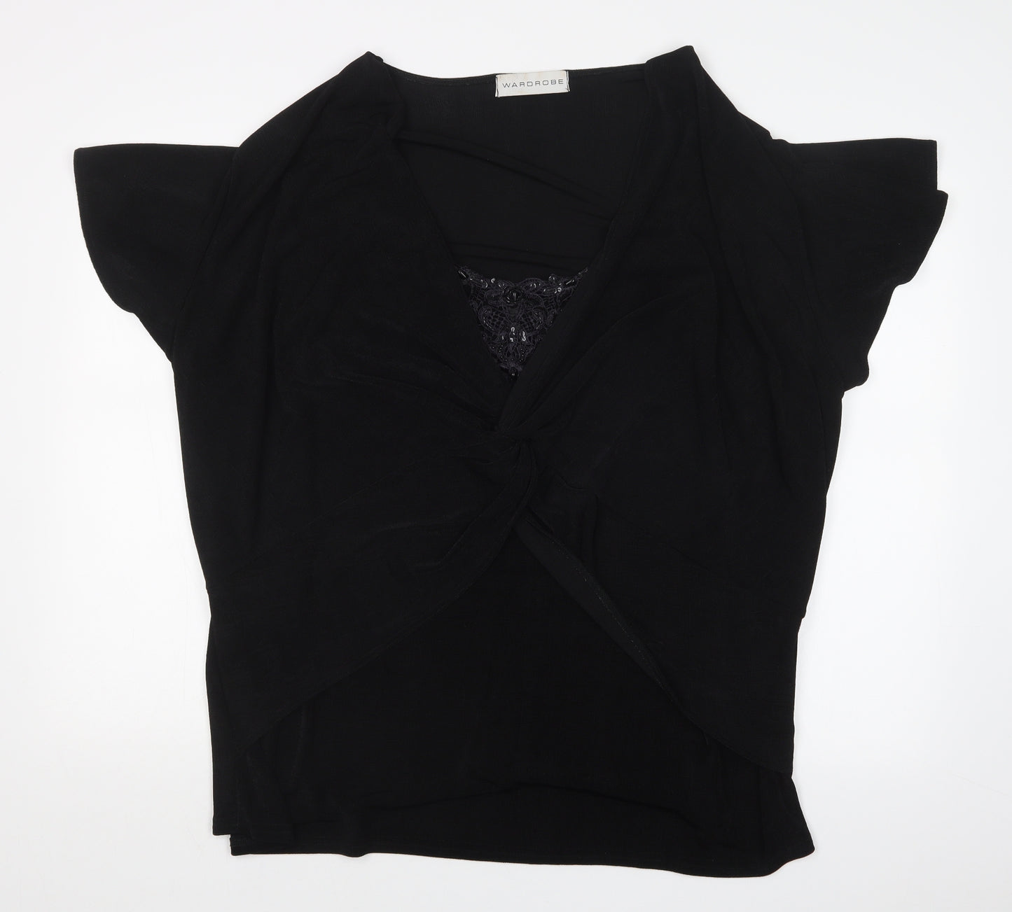 Wardrobe Womens Black   Basic T-Shirt