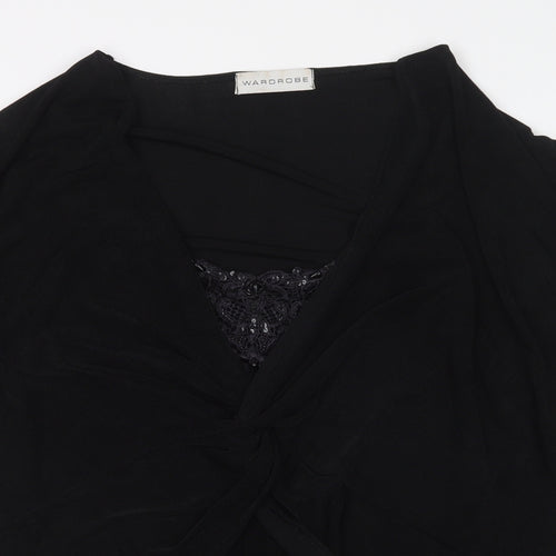 Wardrobe Womens Black   Basic T-Shirt