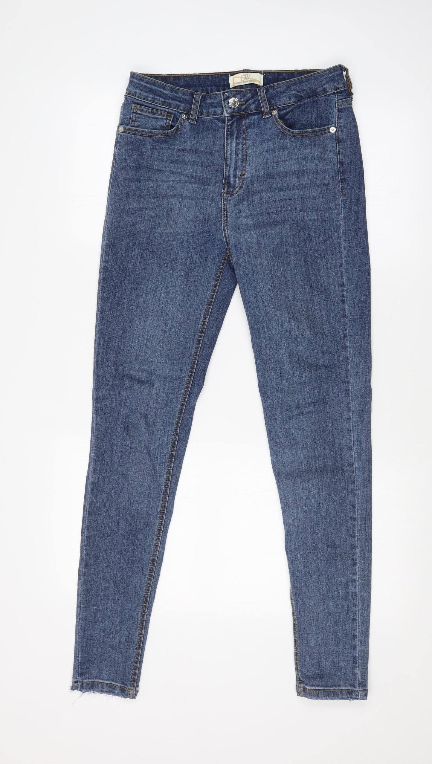 DON'T THINK TWICE Womens Blue   Skinny Jeans Size 10 L29 in