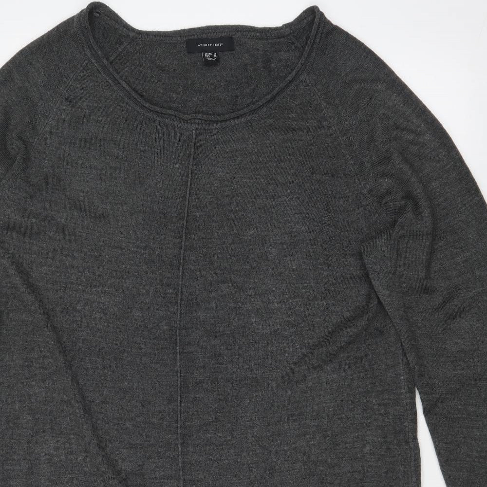 Atmosphere Womens Grey   T-Shirt Dress  Size 18