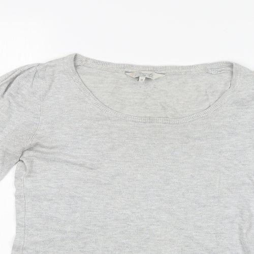 Peacocks Womens Grey   Pullover Sweatshirt Size 8