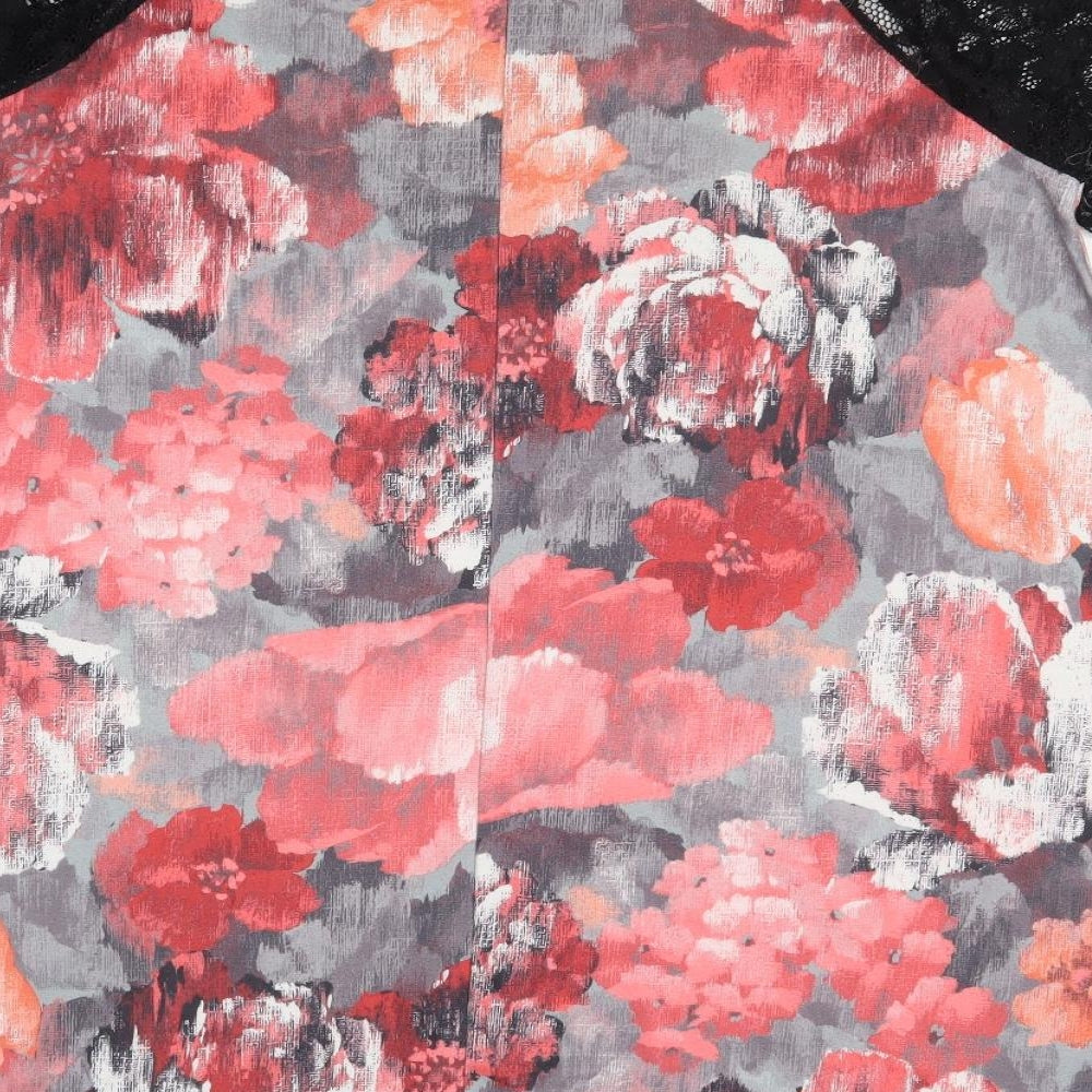 Club L Womens Multicoloured Floral  A-Line  Size 18