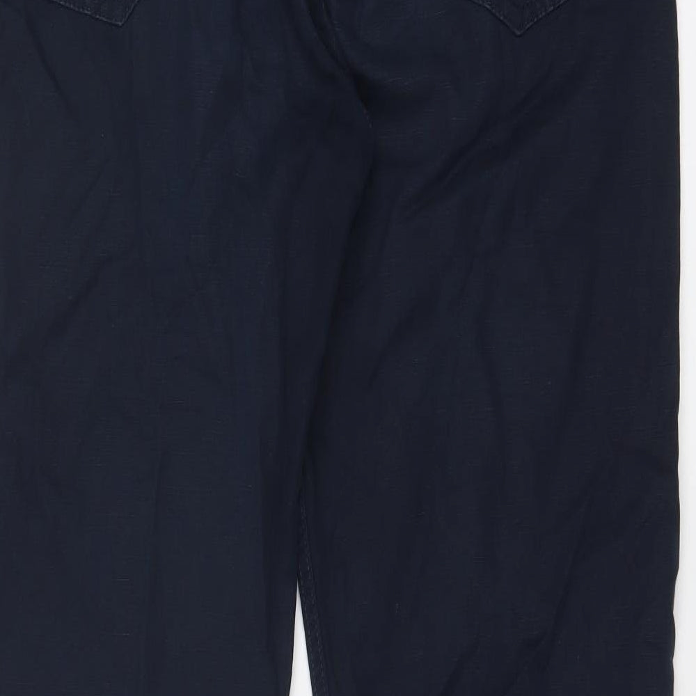 Blue Harbour Mens Blue   Trousers  Size 34 in L33 in